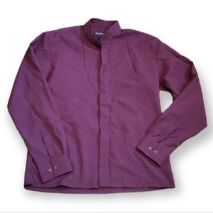 Bumper burgundy Mens shirt